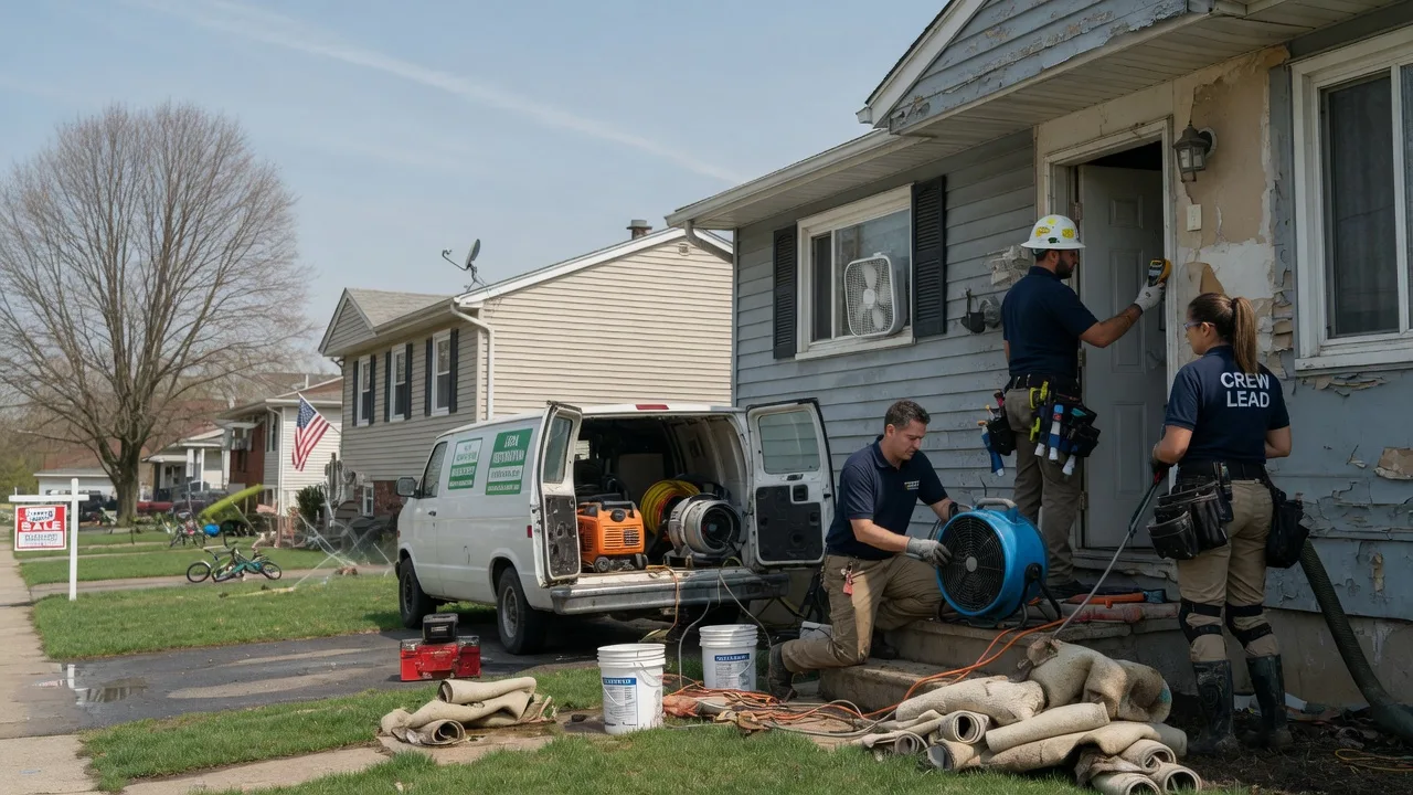 Flood Cleanup in Port O Connor, TX near me